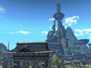 神社や塔が立ち並ぶ「京の都」